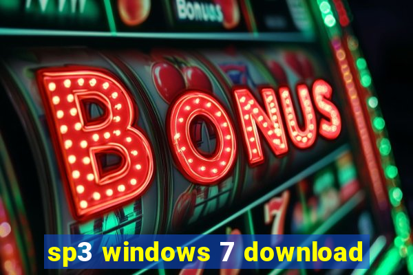 sp3 windows 7 download